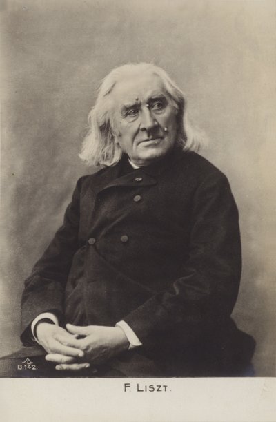 Porträt von Franz Liszt von European Photographer